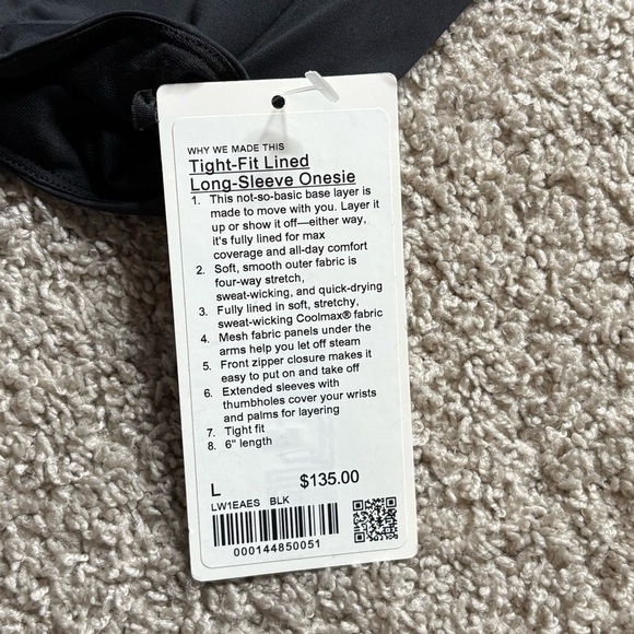 Lululemon Tight-Fit Lined Long-Sleeve Onesie - Picture 3 of 5